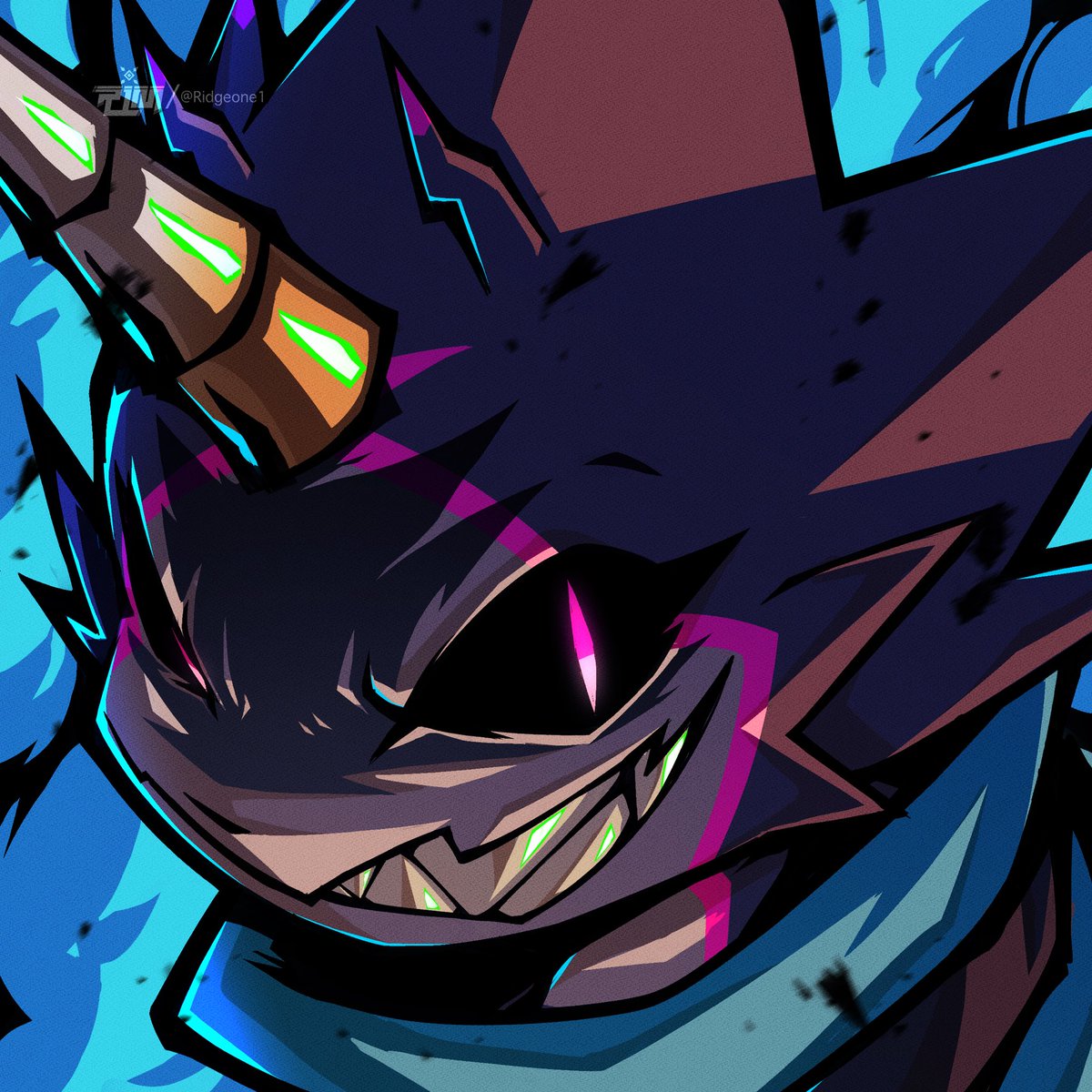 Ridgeone1's tweet image. Eat or be eaten!

#Digimon #デジモン
