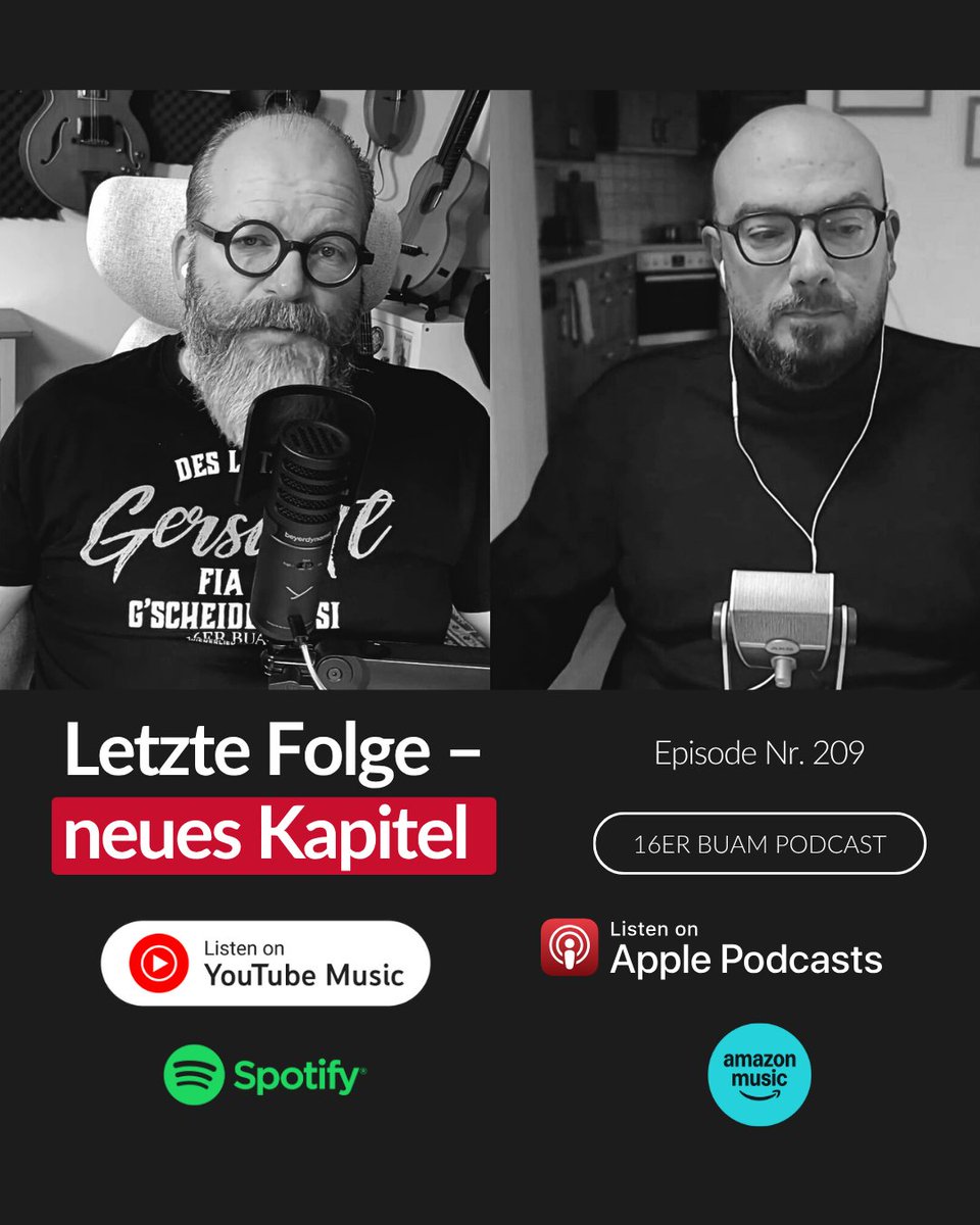 Unsere letzte Podcast-Folge (vorerst) ist online 🎧
„Wien, Wandel &amp; Abschied auf Zeit“ – über Fokus, Mut zur Veränderung und das Wienerlied als ständigen Begleiter.
open.spotify.com/episode/2QRZWS…