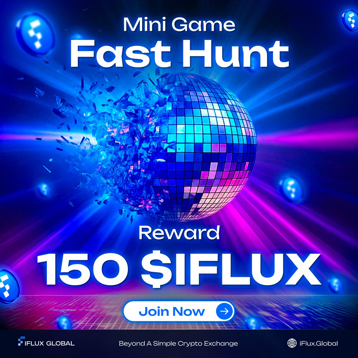 iFluxGlobal's tweet image. 🔥 Mini-Game: Fast Hunt (150 $IFLUX) 🔥
3 lucky winners with correct answers get 50 $IFLUX each
⚡️ Enter: Follow us. Drop your right answers & referral link (one reply, one entry).
Questions:
1. What % of $IFLUX total supply goes to community❓
2. What's Mining Node's…