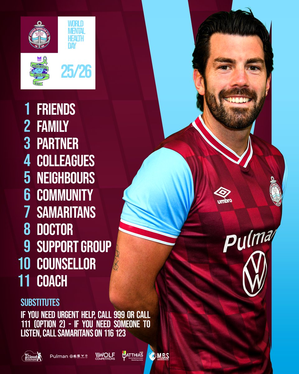 It’s okay to not be okay. Let’s keep talking about it. 💜🩵

#SSFC #AlwaysReady #WorldMentalHealthDay