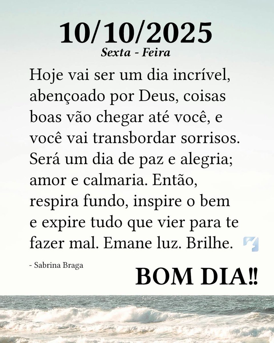 Bom dia galerinha, abençoada sexta-feira para nós 🇧🇷🙏.