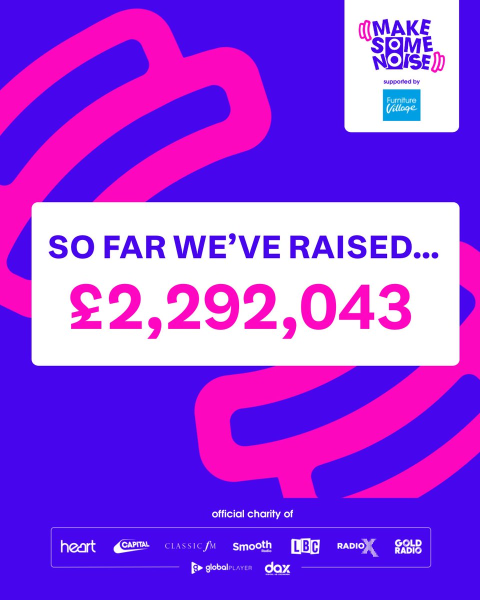 Global's Make Some Noise tweet media