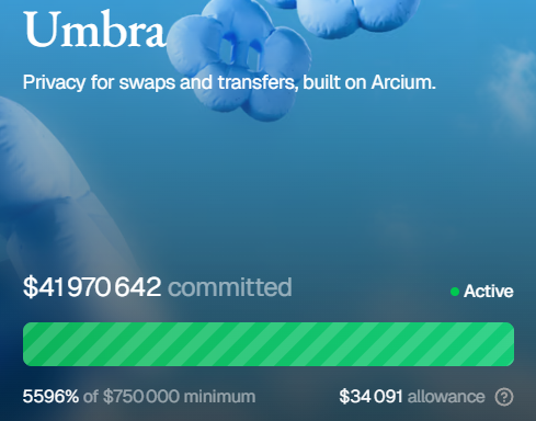 CryptoBlairo's tweet photo. Ok

This is getting insane, wow @UmbraPrivacy https://t.co/M6RPTsPbSZ