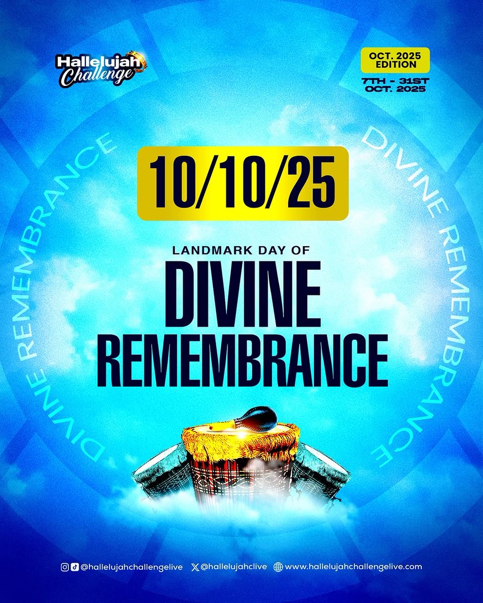 THANK YOU JESUS

#HallelujahChallenge