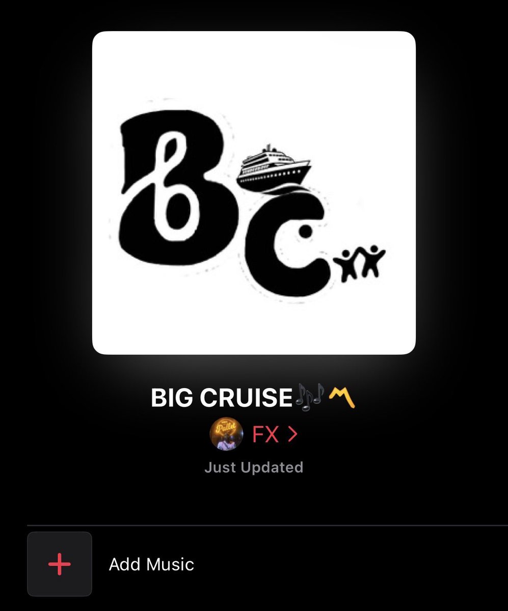 13fxiii's tweet image. We’re Going To Be Connecting With Our people From Anywhere In The World While Doing Anything Or Feeling Any Type Of Way As We Introduce “BIG CRUISE COMMUNITY MUSIC PLAYLIST”🥹❤️

What Songs Would You Like To Be On The Playlist?🤔 #FXIII〽️