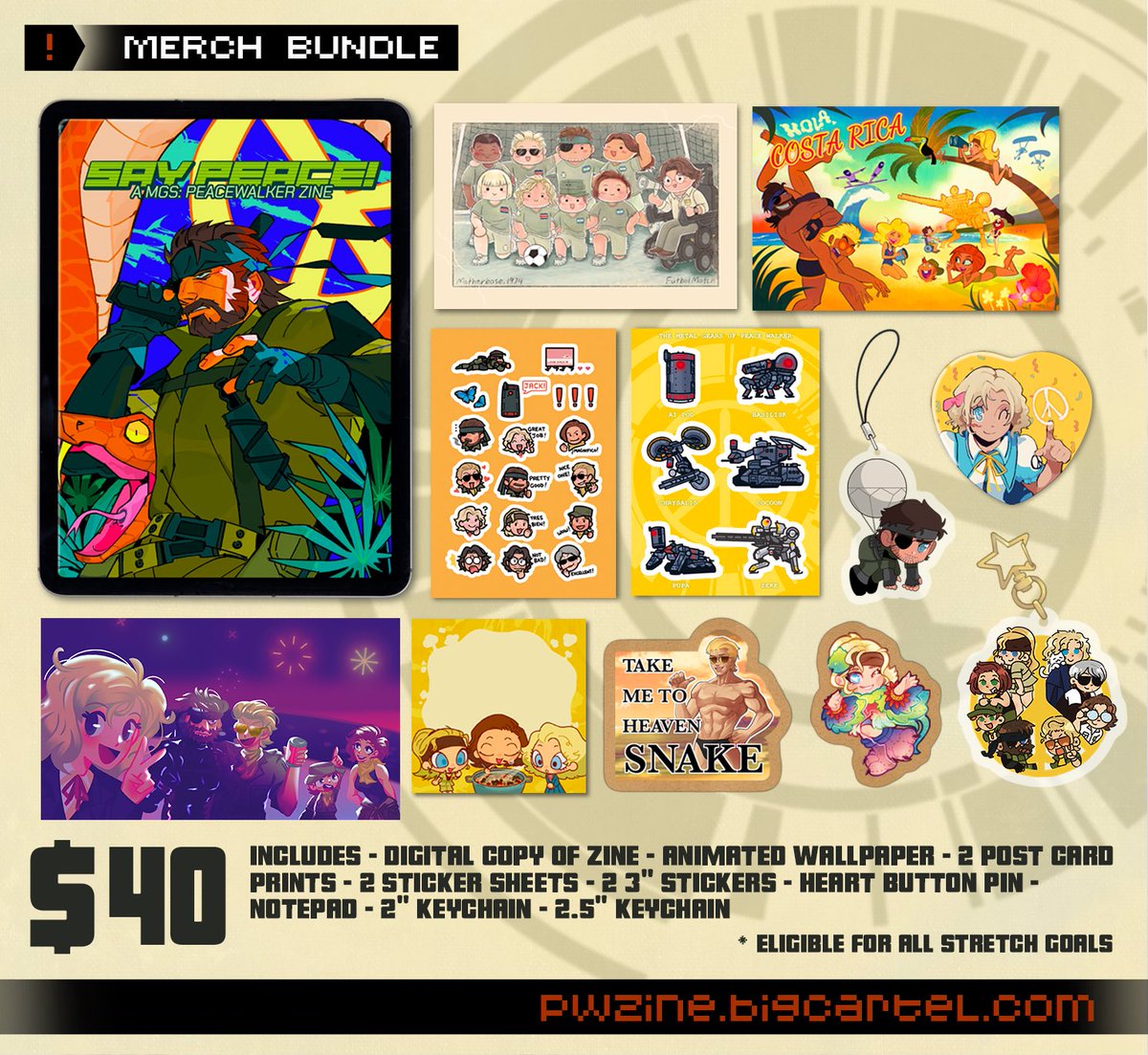 ❗️MERCH ONLY❗️

If you like only our merch you can buy our merch-only bundle, our amazing merch artists worked hard on the best designs!!