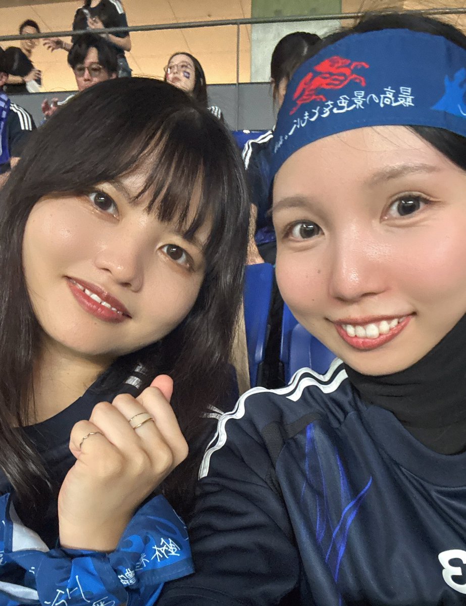 0818_ami's tweet photo. 初日本代表戦❤️‍🔥
ワールドカップ優勝するぞー！🏆

#キリン勝利のハチマキ
#最高の景色をともに https://t.co/PHfqsAzRFU