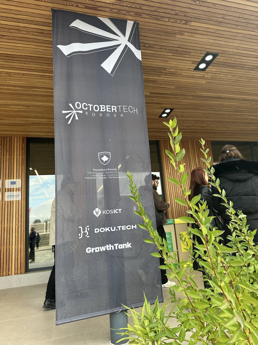 Dokutech's tweet image. Today we kicked off #OctoberTechKosova 2025 with the 14th edition of #KosICT at Tech Park Prishtina — where #DOKUTECH will also take place on Oct 23–24! ⚡️

🎟️ Get your ticket: ticketing.festtix.co.uk/events/dokutec…