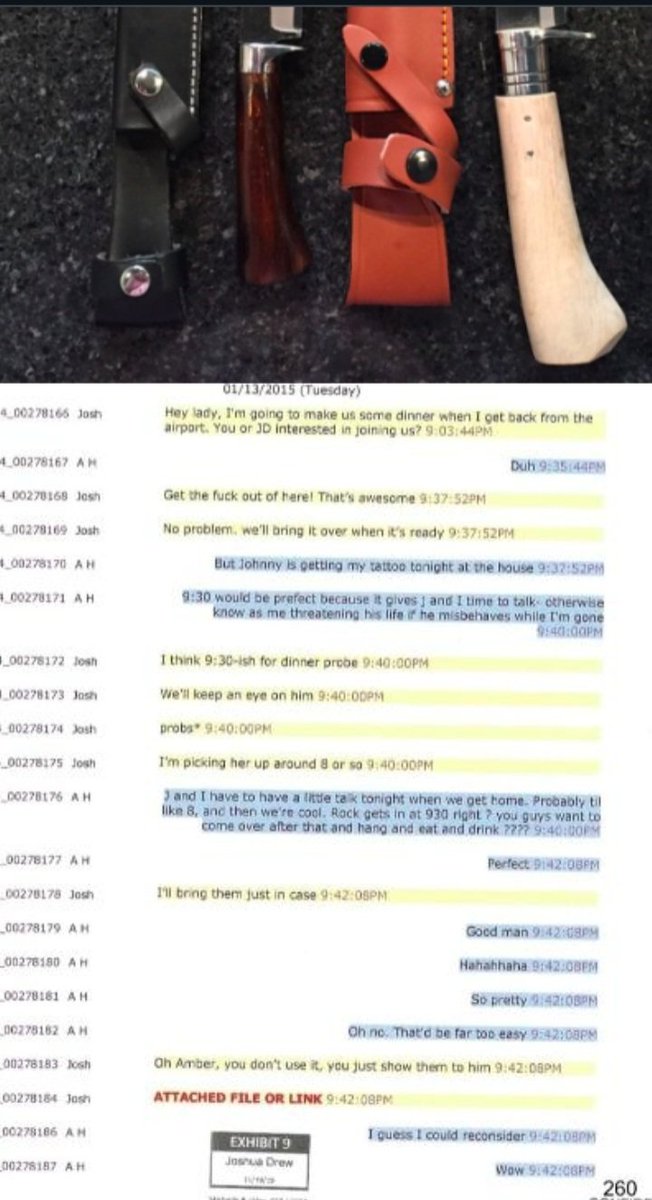 FemCondition's tweet photo. Before they come with the "Depp texted" nonsense...yeah..Amber texted friends to do surveillance on Depp and discussed how they could murder him if he "misbehaved" but you don't talk about that either. Heaven forbid a man say something gross about his abusive wife, constantly monitoring him (she went through his phone and researched numbers/admits to watching him sleep via their security cams too) plotting his murder.