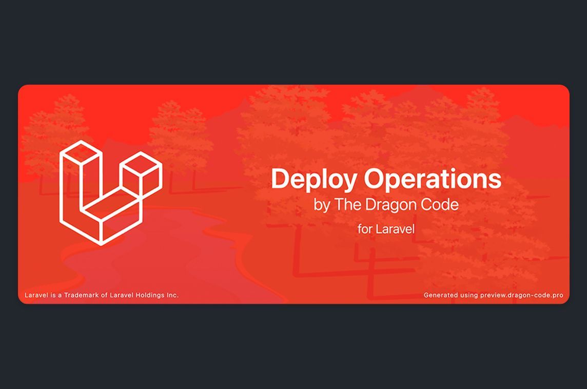 MadeWithLaravel's tweet image. Laravel Deploy Operations lets you perform custom actions after each deployment 💫 - madewithlaravel.com/laravel-deploy…