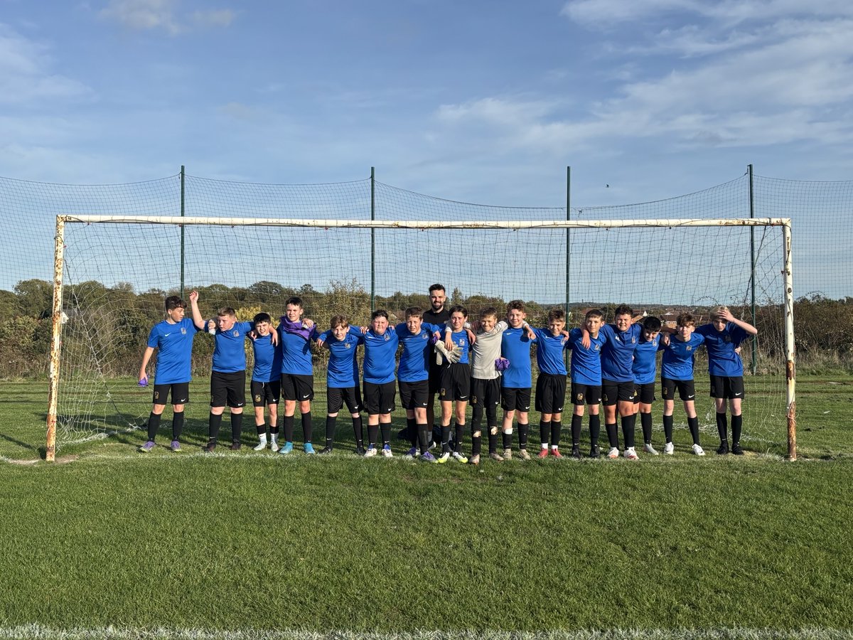 Y8 Jarrow 2 v St Wilfrid's 1.  Max S scored x2 world-class goals, first lobbing the goalkeeper from 25 yards, then firing a half-volley from just outside the box that arrowed into the top corner. A big thank you to Jacob  for stepping up with a great refereeing performance.