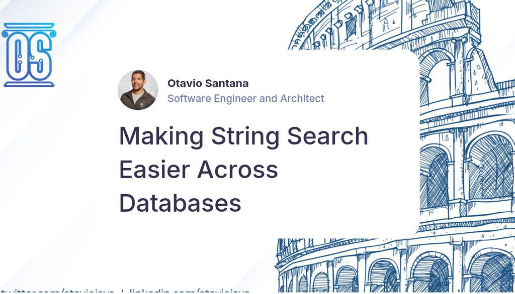 otaviojava's tweet image. Should these searches run directly in the database, or should they be delegated to a specialized search engine?

Read more 👉 lttr.ai/Ajk2G

#Java #NoSQL #ArangoDB