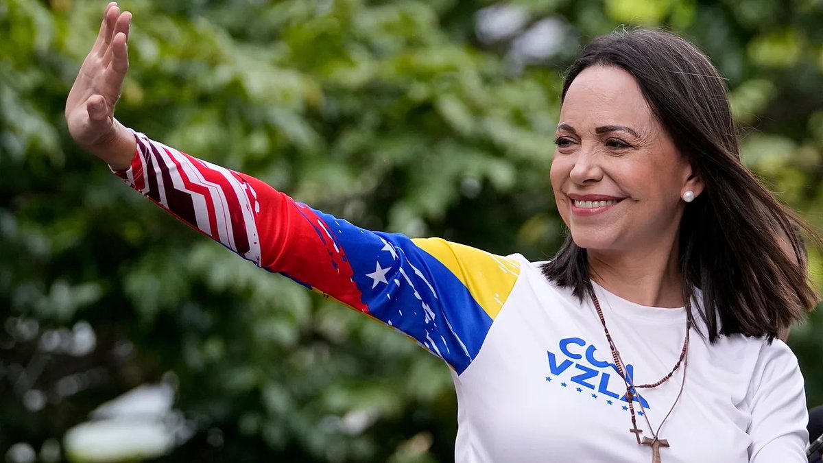 JacoboLopezM's tweet photo. 👏 Felicitaciones a María Corina Machado, ganadora del Premio Nobel de la Paz 2025. Su lucha incansable por la libertad y la democracia en Venezuela es un ejemplo para toda América Latina. 🌎🇻🇪 #NobelDeLaPaz #MariaCorinaMachado https://t.co/yHFb2qkrBt