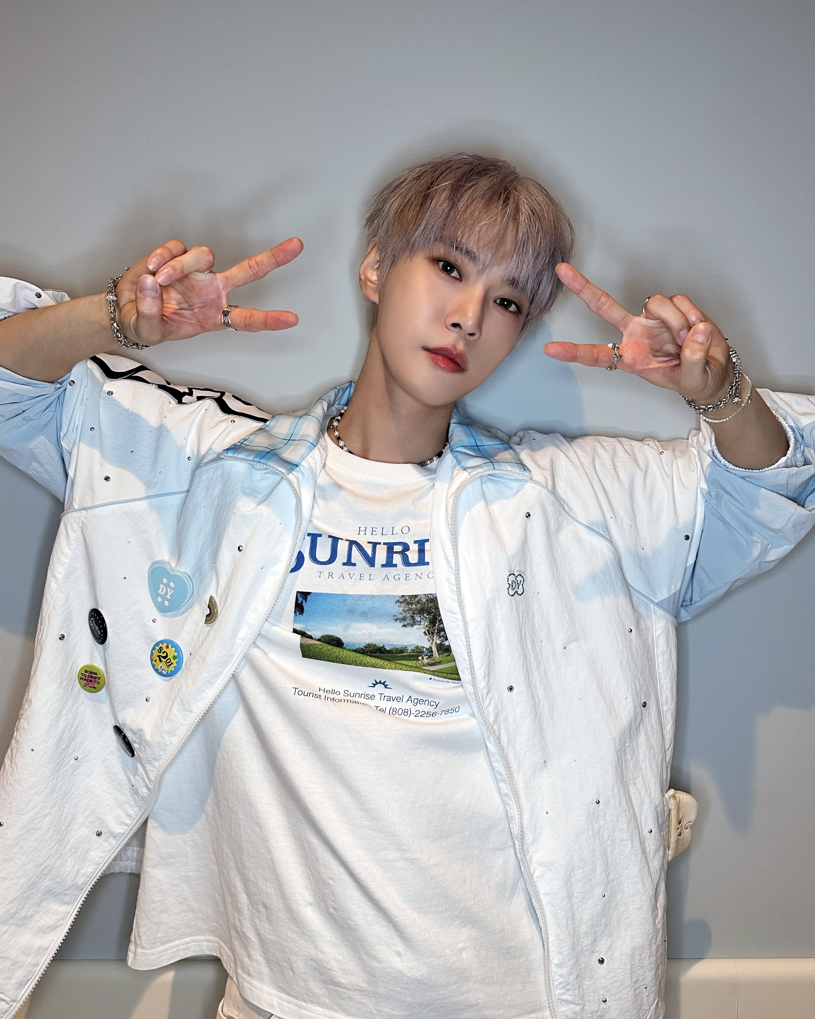NCT ヘチャン ダニム ロングヒョギ 롱효기 NCT ヘチャン 】スローガン ※締切日8/15 @hc_000606_gom | 【JP