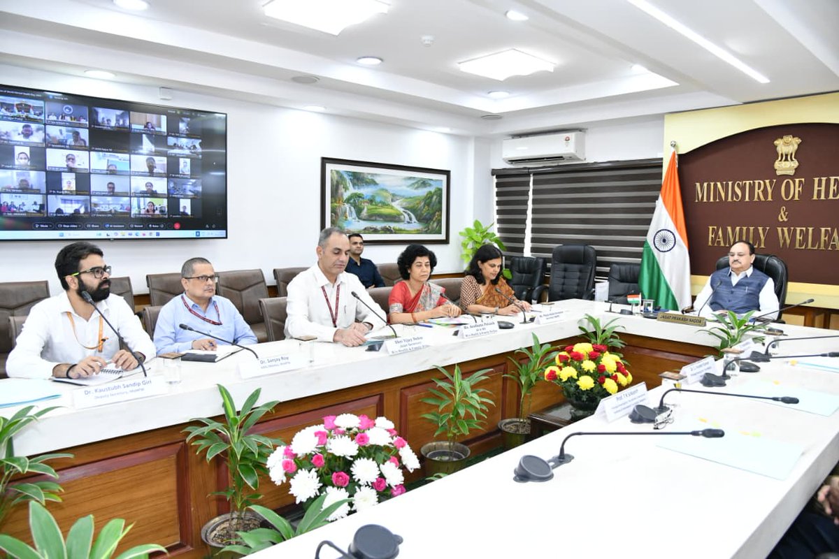 JPNadda's tweet image. On the occasion of #WorldMentalHealthDay, I launched enhanced Tele MANAS App featuring Multi-lingual UI for enhanced accessibility, Chatbot feature for users to engage with the app and an Emergency Module for guidance and support during emergencies.

India is committed to…