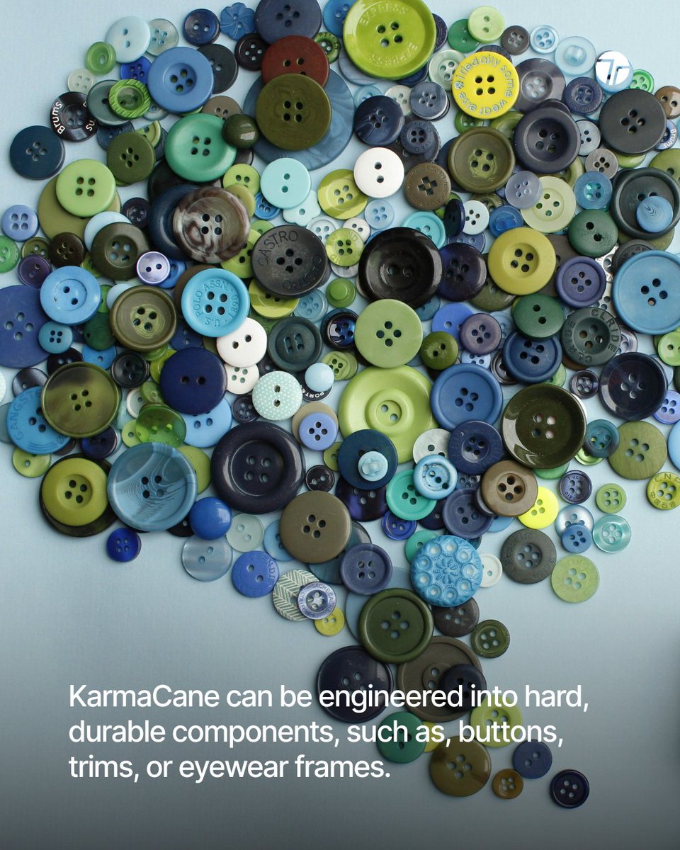 TechTeysha's tweet image. The fashion industry is under growing scrutiny for its plastic use, with synthetic textiles estimated to contribute 16–35% of microplastics in the oceans. 

KarmaCane offers a sustainable and safe, fully biodegradable alternative. Here&apos;s how:

#PlasticFree #KarmaCane