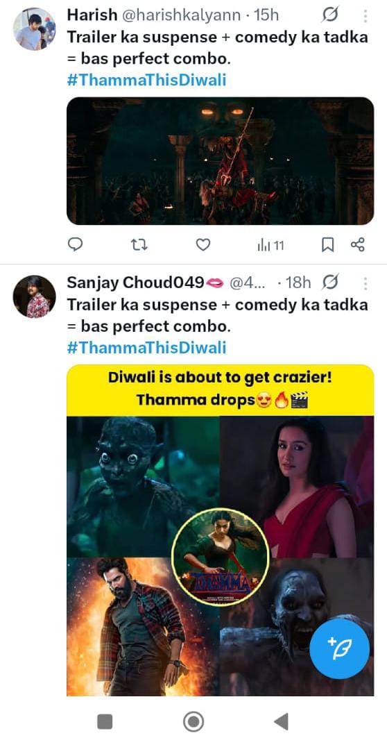 _PatilVishwajit's tweet image. I am the ONLY trade analyst who has been exposing #MaddockFilms consistently.
From PAID tweets to PAID reviews and then corporate bookings. The playbook of @MaddockFilms is known to everyone.
#ThammaTrailer is so BORING and TORTUROUS that #DineshVijan is shaking in his boots.…