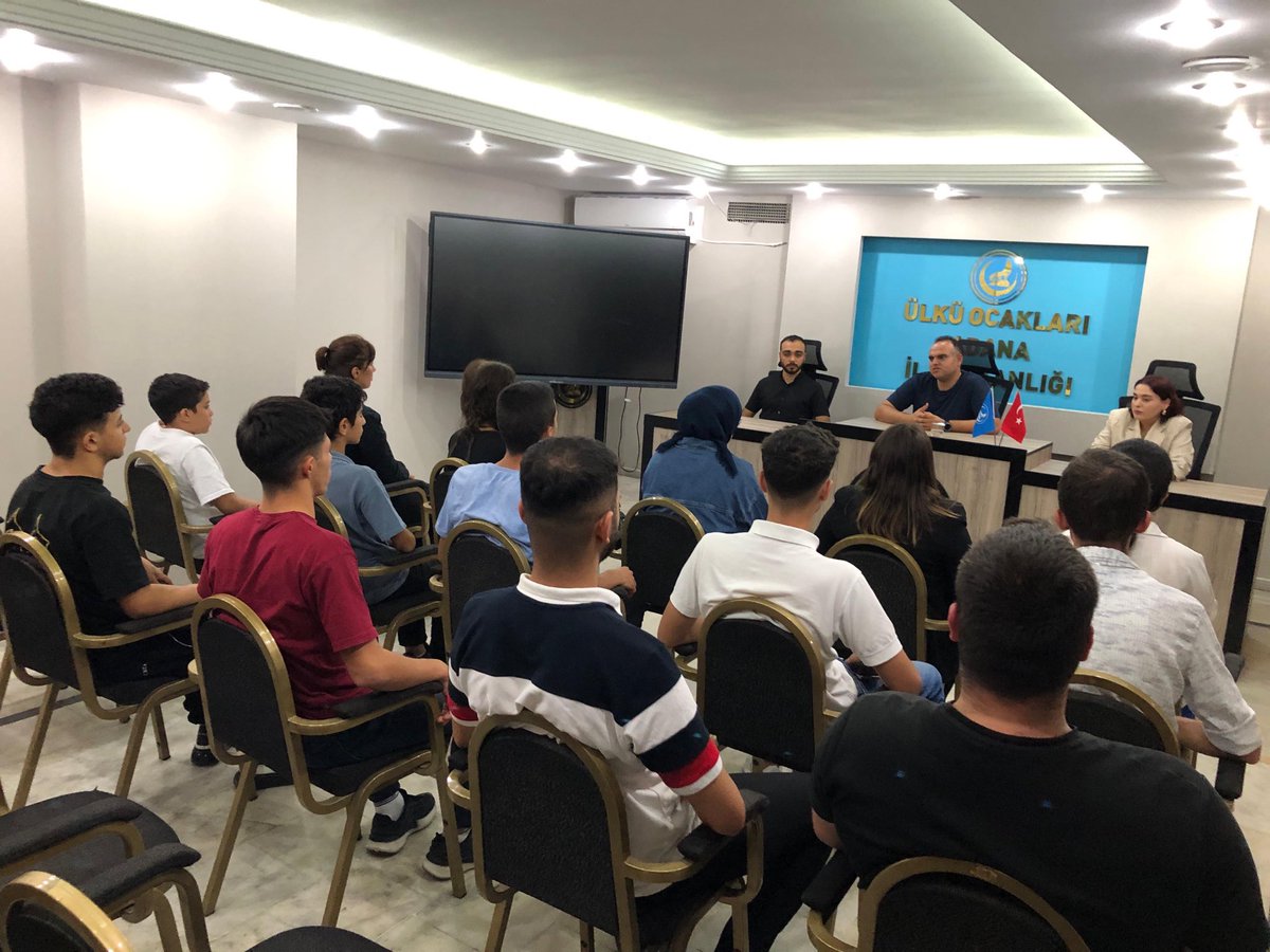 📍Seminer

Ülkü Ocakları Adana İl Eğitim Birimimiz tarafından;

✅ Türk Cihan Hakimiyeti Mefkuresi
✅ Azerbaycan Bağımsızlık Mücadeleleri

konulu seminerlerimiz Ülkü Ocakları Adana İl Başkanlığı Eğitim Birimi Yöneticimiz Gökhan Kandır'ın anlatımıyla gerçekleştirildi.