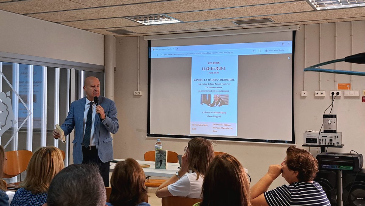 La ponència de Genís Sinca ha homenatjat Paco Candel en el centenari del seu naixement, destacant la vigència del seu missatge sobre identitat i cohesió social. S’ha posat en valor el seu paper com a veu dels barris populars i la seva contribució a una cultura catalana inclusiva.