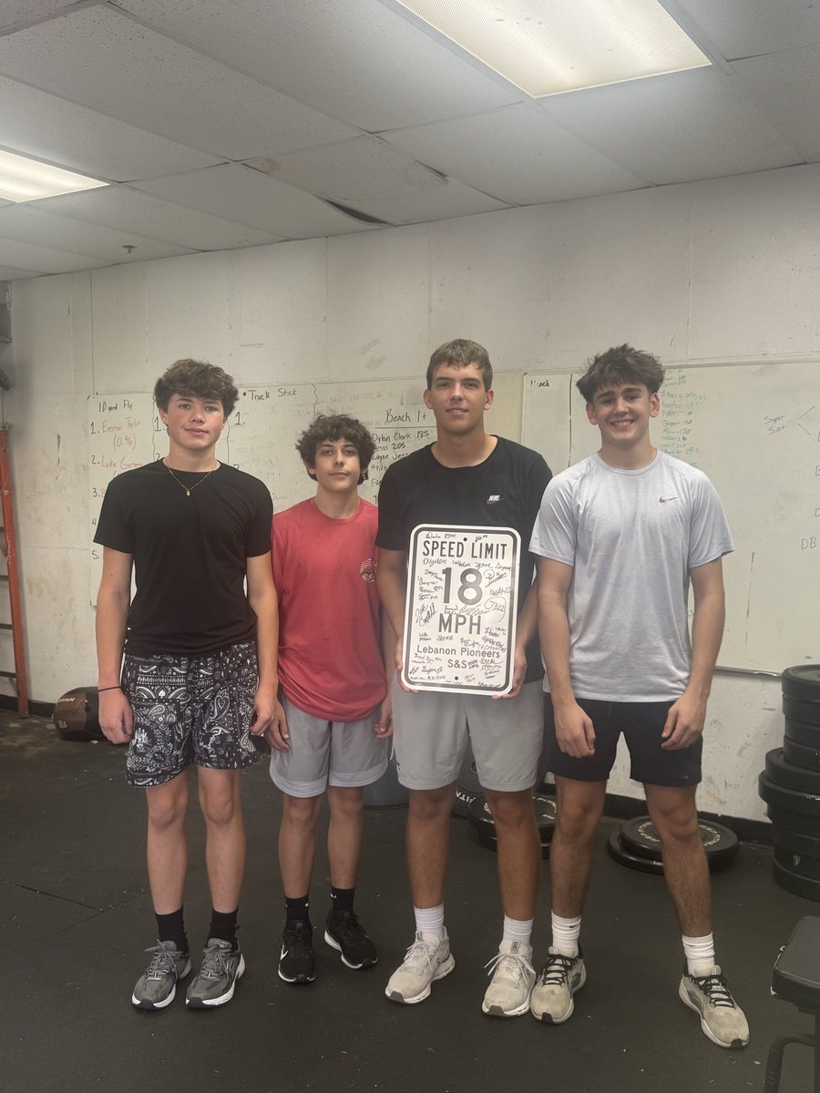 Lebanon Pioneers S&S tweet media