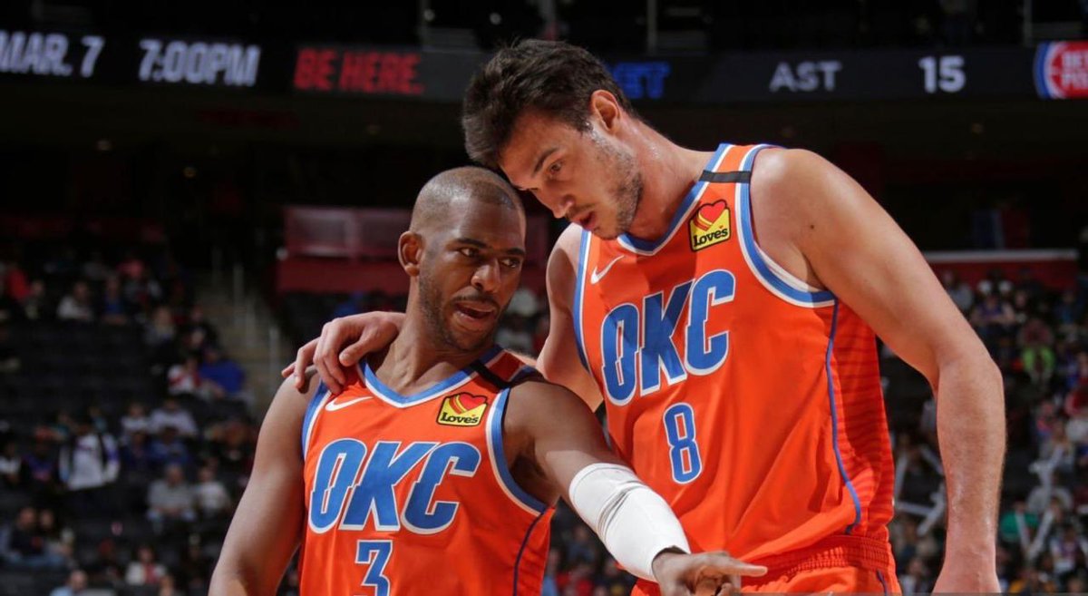 Throwback to those OKC days 🔙

For me, CP3 has always been a friend, an example, and a true leader.

I’ll never forget when he surprised the whole team at the start of the season, gifting every player a custom-tailored suit.

Proud of a friendship that still lasts today 💙

#OKC