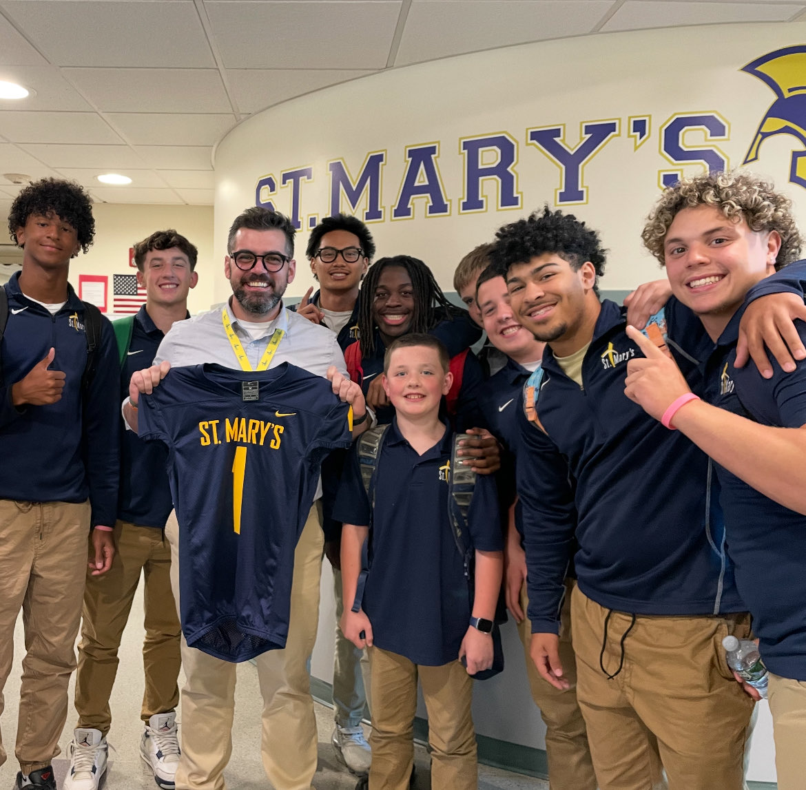 Week 6 teacher of the week is Mr. Mac!! Thank you for all you do for St. Mary’s! <a href="/stmarysspartans/">St. Mary's Spartans</a> <a href="/smhlynn/">St. Mary's Lynn</a> <a href="/HeadofSchool4/">Head of School at St. Mary’s Lynn</a>