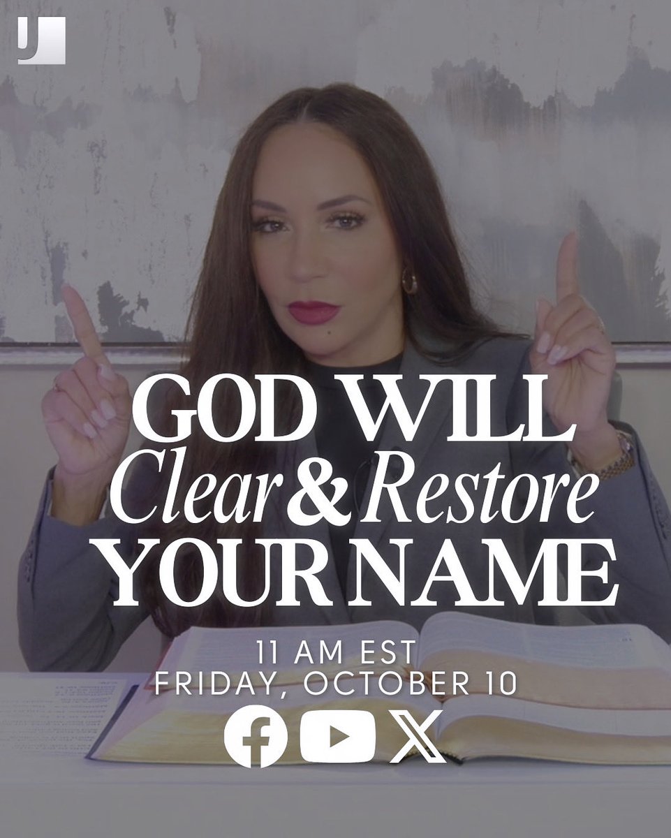 DrJoLynneW's tweet image. 🔥 #PROPHETIC WORD:  You won’t have to do anything at all.  GOD WILL CLEAR &amp;amp; RESTORE YOUR NAME.

It is time to taste real victory — the kind of vindication and victory *Only God* can give.  

You are anointed to walk in the fullness of your covering— I decree and declare the