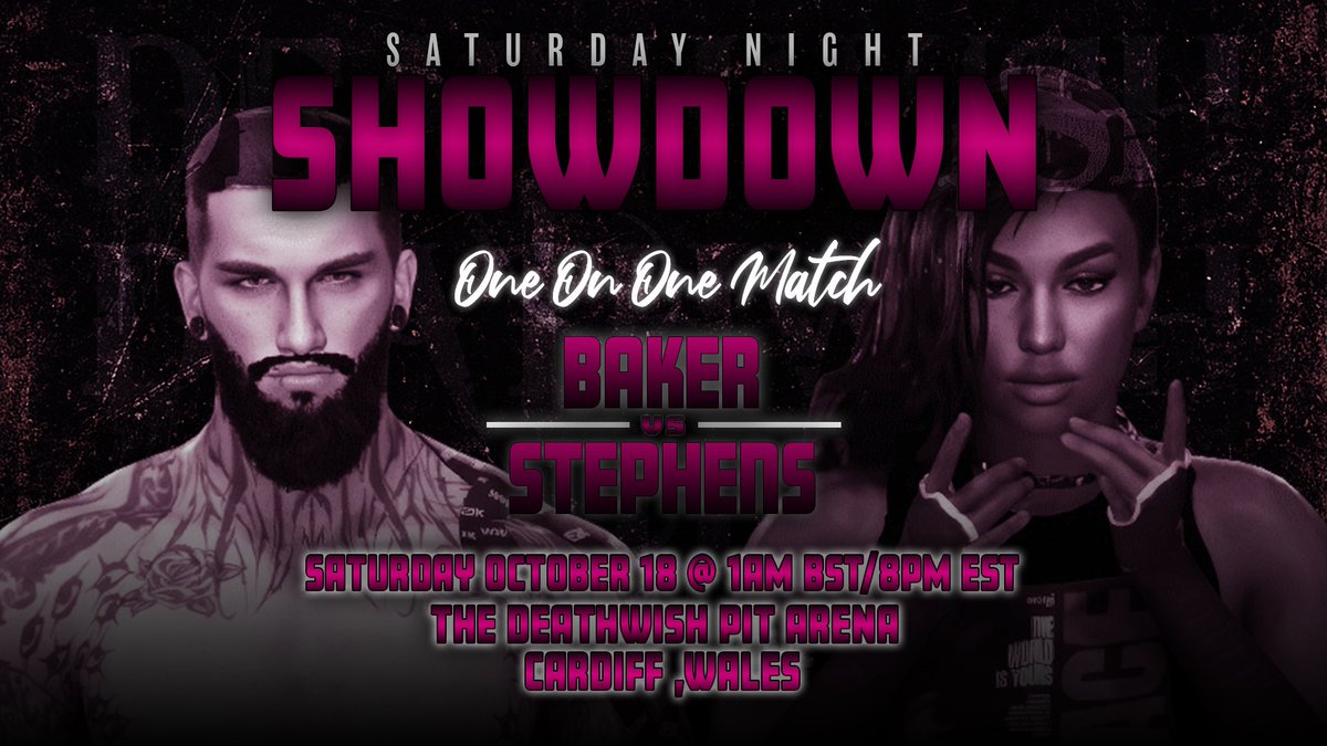 First Match Signed for SNS.
They asked for it, we giving it. <a href="/YURISWRLD1/">"𝕿𝖔𝖝𝖎𝖈 𝕯𝖊𝖛𝖎𝖑" 𝖄𝖚𝖗𝖎 𝕾𝖙𝖊𝖕𝖍𝖊𝖓𝖘</a> will take on <a href="/_Chase_Baker_/">𝙍𝘾𝙍-𝘾𝙃𝘼𝙎𝙀 𝘽𝘼𝙆𝙀𝙍</a> and it will be under Deathwish Rules which means....There are no rules except pinning or submitting their opponent