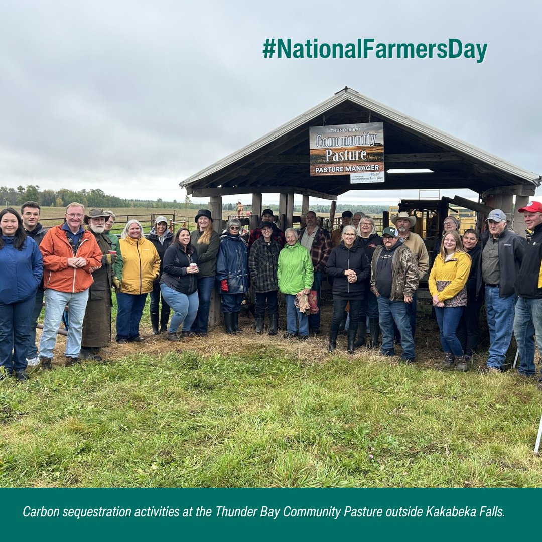 IT'S NATIONAL FARMERS' DAY!

Here’s to the early risers &amp; late nighters who keep Ontario growing.

Thanks for everything you do today and every day! 💚💛

#ontariosoilcrop #nationalfarmersday