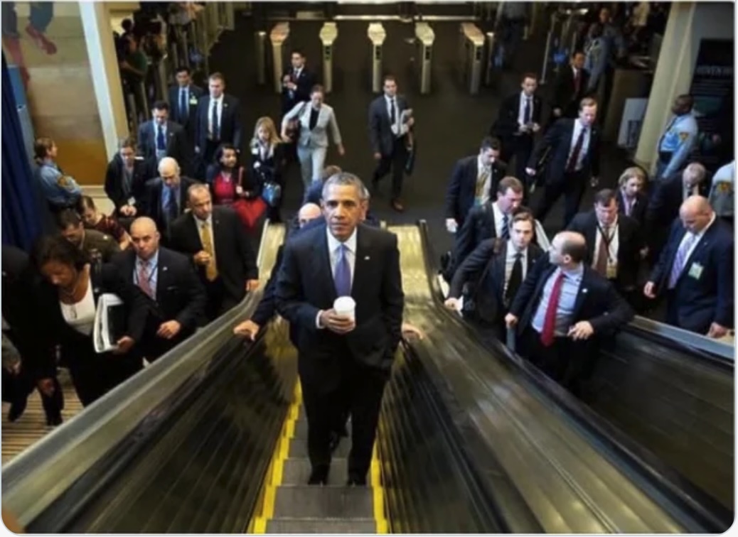 <a href="/AdamJSchwarz/">Adam Schwarz</a> Courage - Integrity - and the ability to use Escalators 
.