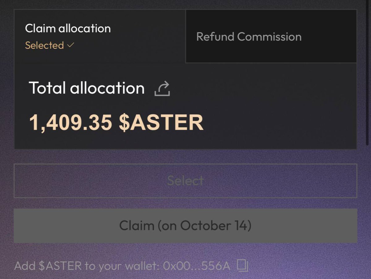 Airdropsvn's tweet photo. Check airdrop $ASTER

🔗 https://t.co/O1lro5bMNj https://t.co/C1HpD2WsRA