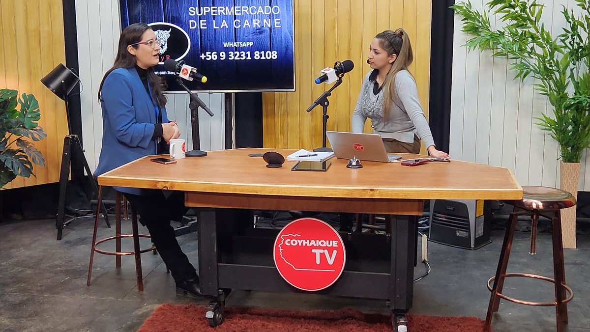 Ya estamos en Coyhaique TV con nuestra directora regional, Fernanda Leiva, comentando el lanzamiento del Ecomercado Solidario y el programa Juntos Más Barato en Coyhaique.

#ChileAvanzaContigo