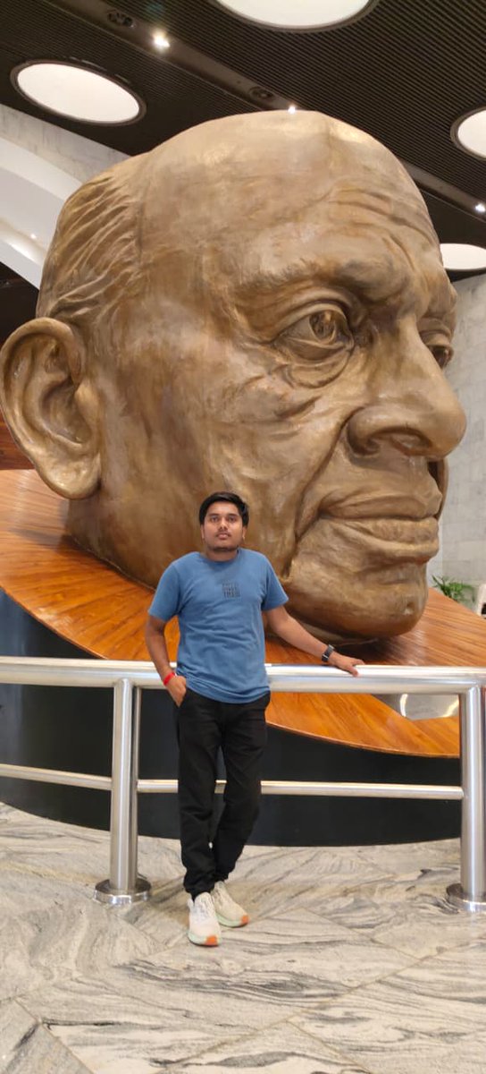 ajit_pawara12's tweet image. A memorable visit to the Statue of Unity, the world’s tallest statue — a true symbol of national pride and unity 🇮🇳
Honouring the Iron Man of India, Sardar Vallabhbhai Patel 🙏
#StatueOfUnity #IncredibleIndia #CivilEngineeringJourney