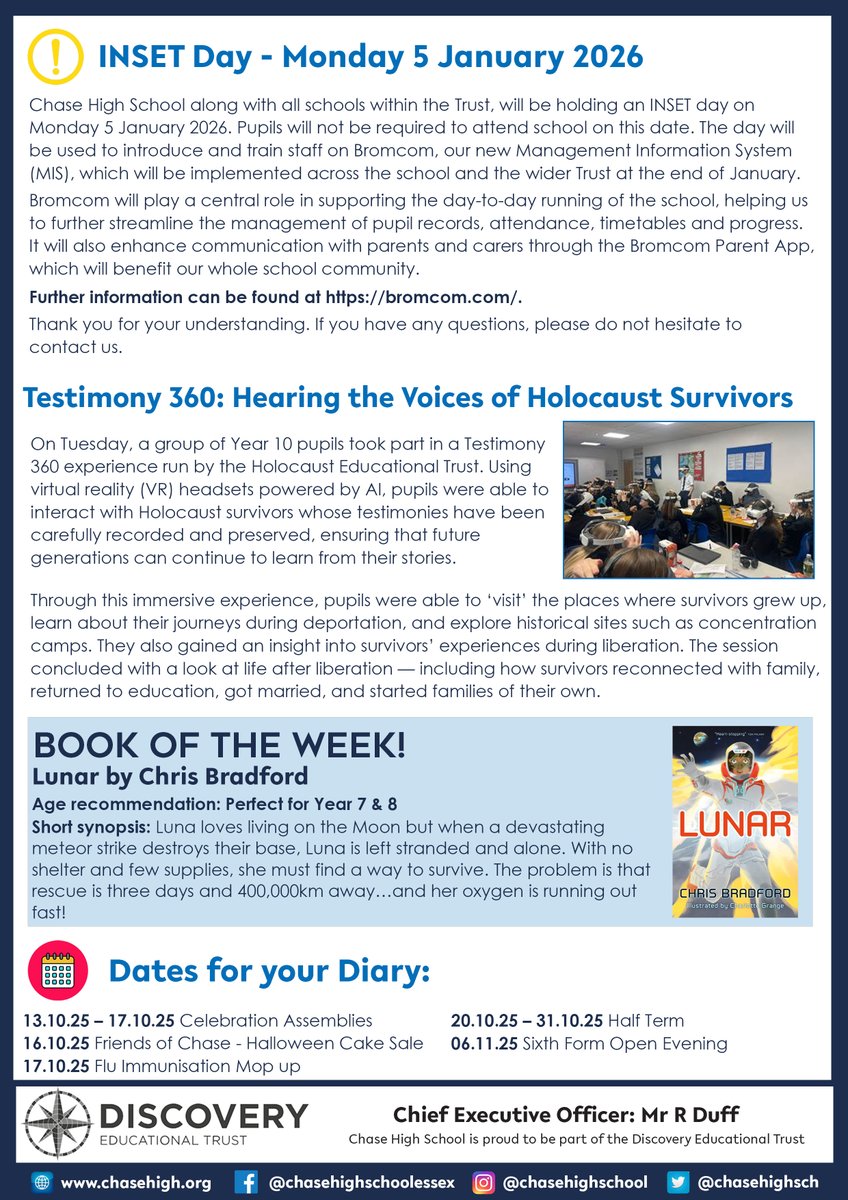 Chase High School tweet media