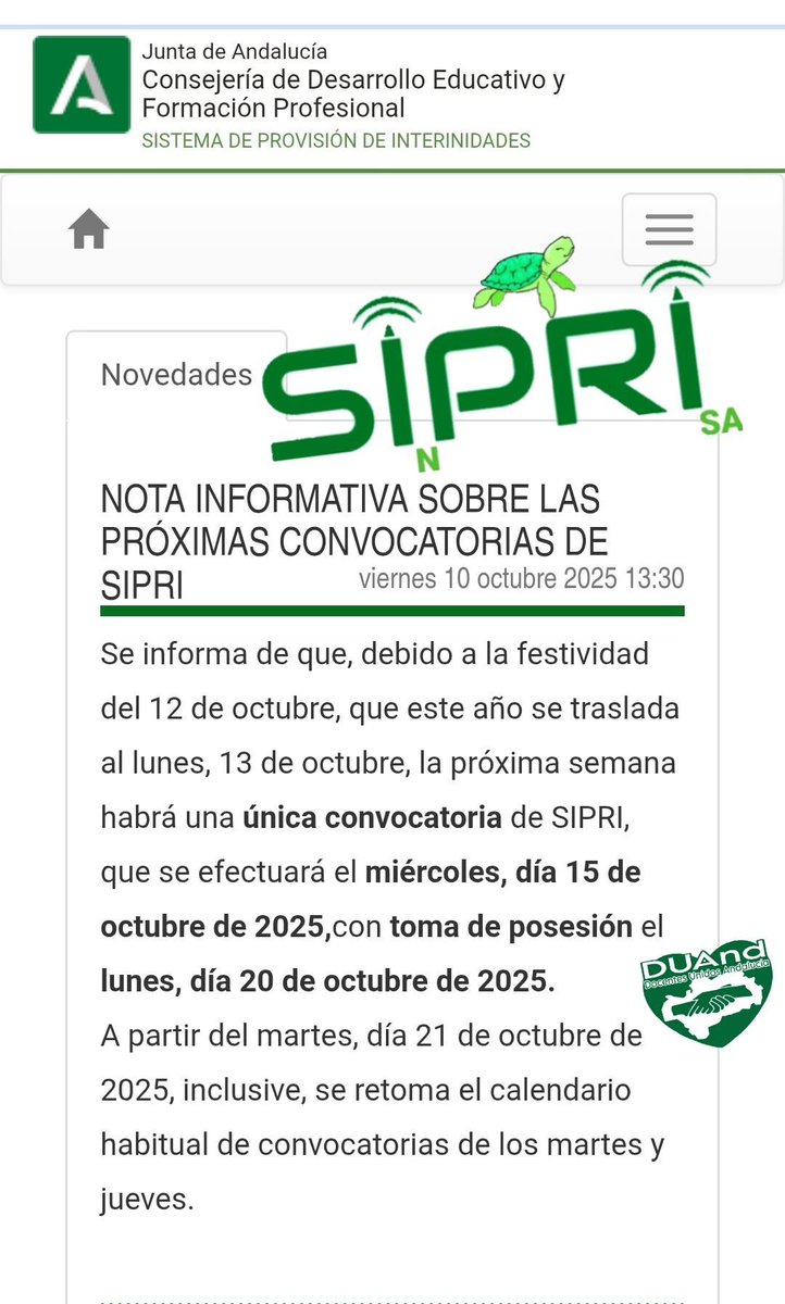 Docentes Unidos Andalucía (@duandalucia) on Twitter photo 