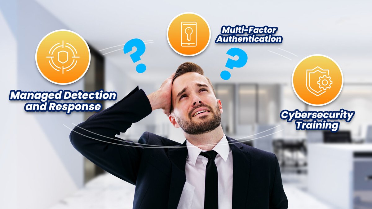 Level5Mgmt's tweet image. Cybersecurity isn’t just a checklist. Without Managed Detection and Response, Multi-Factor Authentication, and Cybersecurity Training, your business is left exposed and your costs climb. Trust your provider’s recommendations and secure your future today. 🔒

#Level5Management #Cy