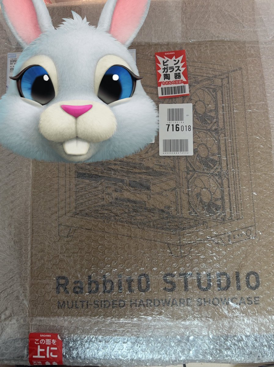 akitokazama's tweet photo. 実はRabbit0 Studioの
TGSの展示品を購入させて頂きました😊
メモリーの増設もめっちゃ安くて、仕事が終わるの遅くてもLINEで丁寧に相談に乗っていただけて助かりました🙏·͜· ᕷ
動作確認するどぉ!!💻
#Rabbit0Studio https://t.co/O3APnpf8Zy