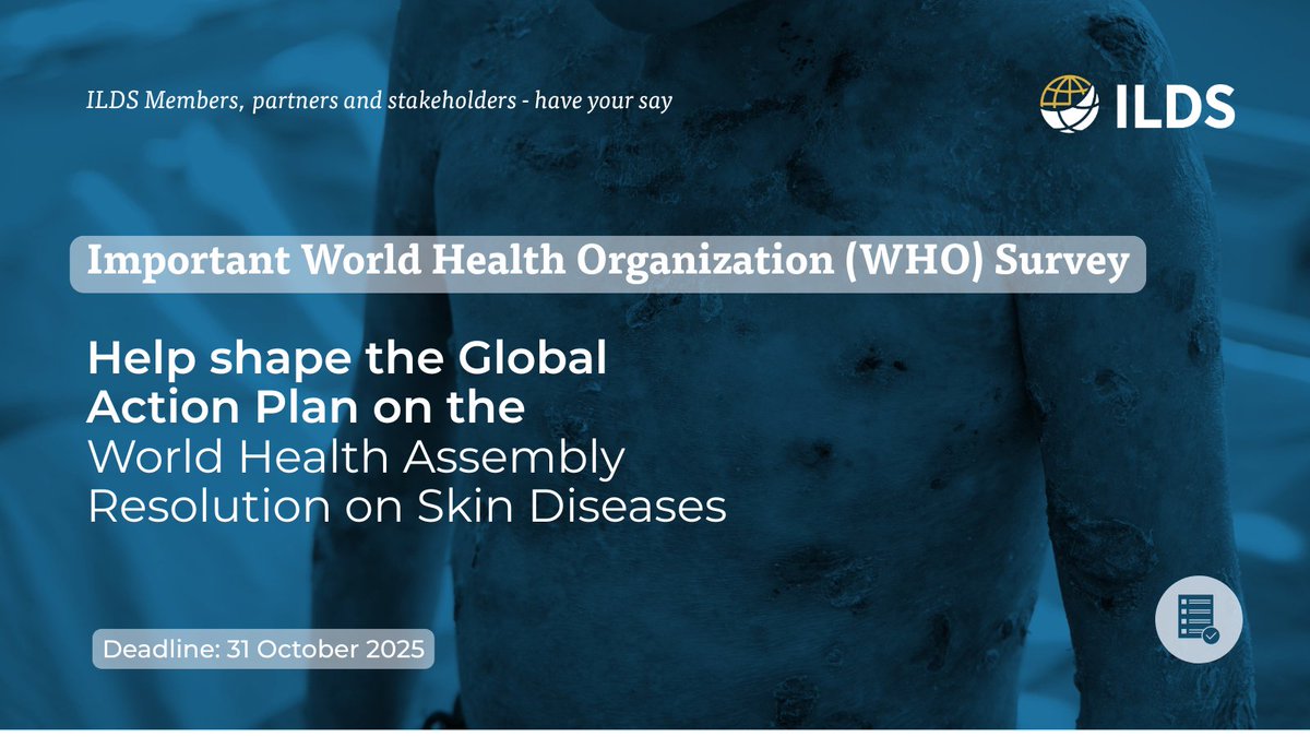 International League of Dermatological Societies tweet media