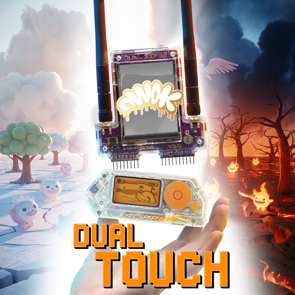 Lab_401's tweet image. Hey Pentesters! 
🚀 The AWOK Dual Touch v3 is now in stock at Lab401.com (EU &amp;amp; US warehouses).
Unlock dual-channel audits and attacks for the Flipper Zero. 
Limited stock, don’t miss out! 🔗 l.lab401.com/12H9U 
#FlipperZero #Pentesting #Wardriving