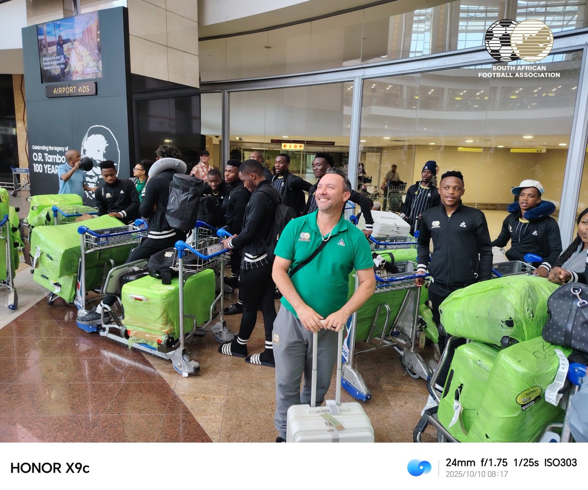SAFA_net's tweet photo. Amajita have returned home after their FIFA Under-20 Men's World Cup adventure in Chile. https://t.co/0Rl7BgxXT0