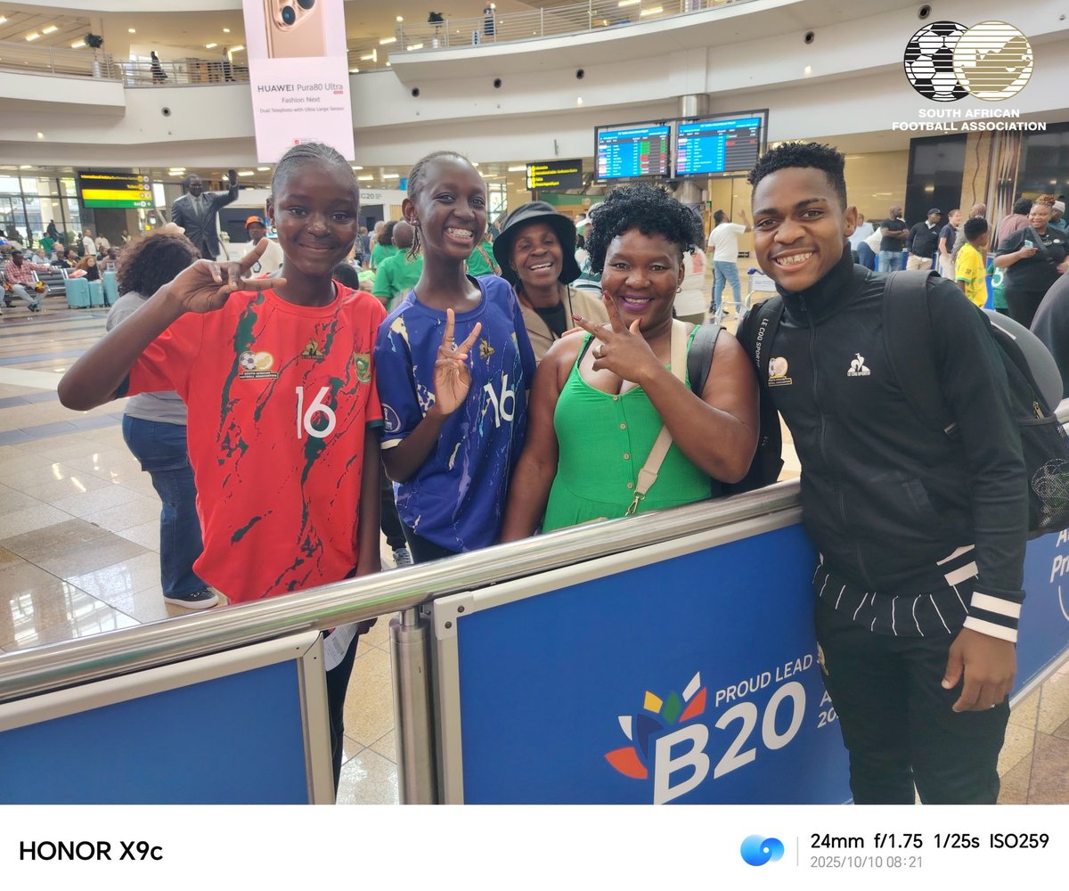SAFA_net's tweet photo. Amajita have returned home after their FIFA Under-20 Men's World Cup adventure in Chile. https://t.co/0Rl7BgxXT0