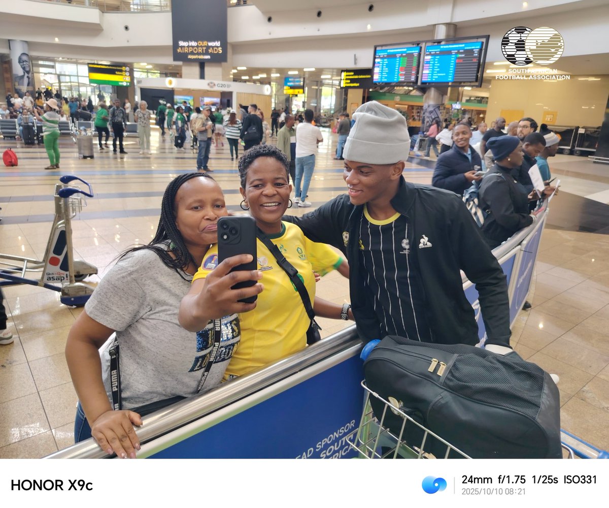 SAFA_net's tweet photo. Amajita have returned home after their FIFA Under-20 Men's World Cup adventure in Chile. https://t.co/0Rl7BgxXT0