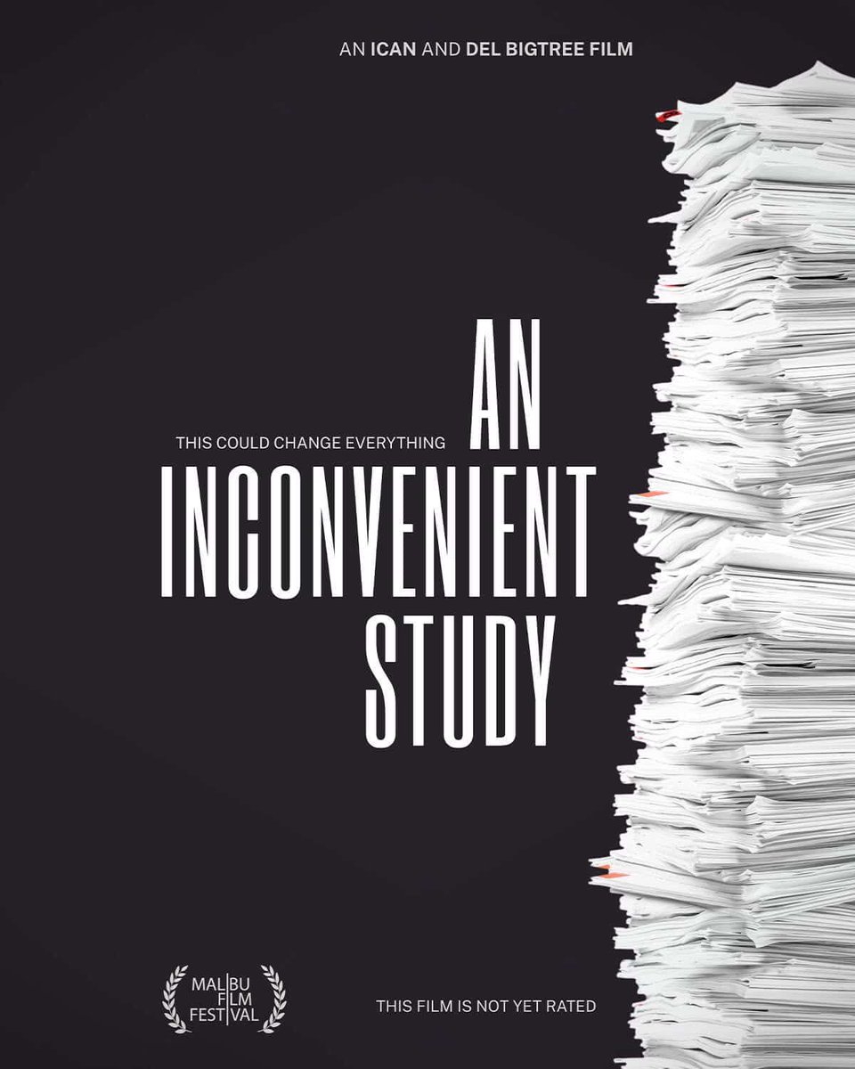 MalibuFilmFest's tweet photo. 🎬 World Premiere: An Inconvenient Study
Why did a major vax vs. unvax study go unpublished?
📅 Oct 12 | 📍 DGA Theatre LA
🎥 11AM screening + Q&amp;A w/ Del Bigtree
🎙️ Moderated by Jimmy Dore

🎟️ Tickets:
https://t.co/0nW9ZbDoOy

#AnInconvenientStudy #MalibuFilmFestival https://t.co/GEU64kJw1L
