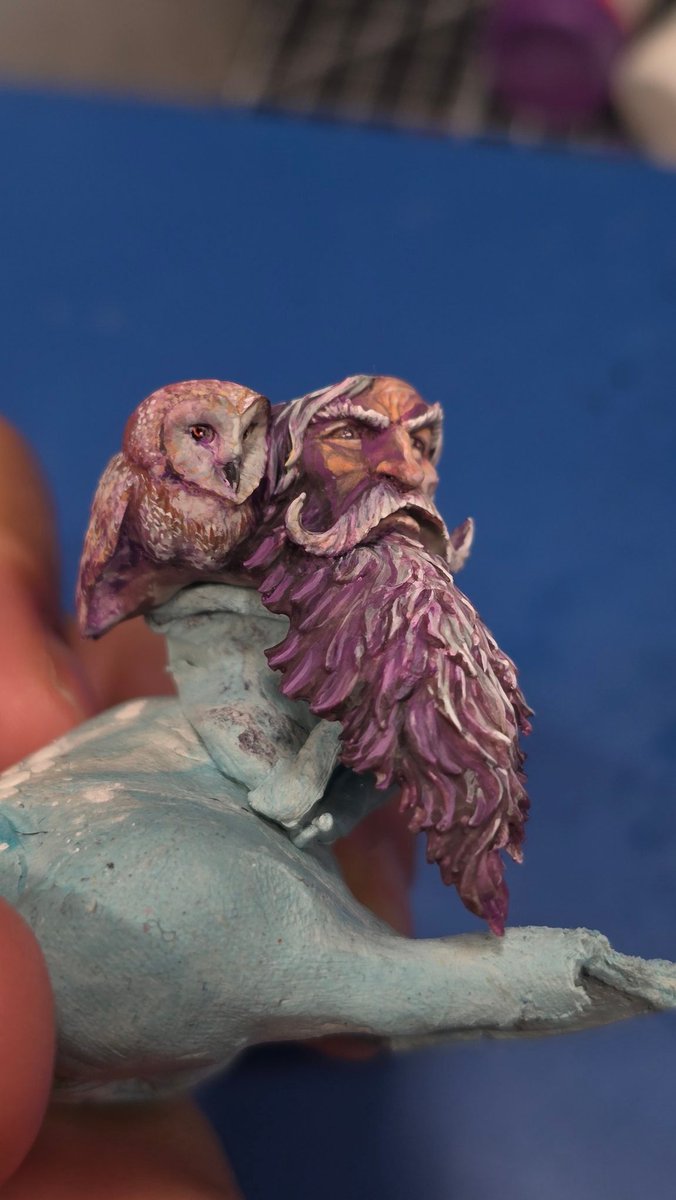 Chessymonkey's tweet image. Friday WIP: New project, hopefully i can make it in time for competition 
#筆塗り #vallejo #Blackcrowminatures #plasticmodel #scalemodel #finescalemodele #swordandbrush #swordandbrush2025 #miniaturepainting #scale75 #akinteractive