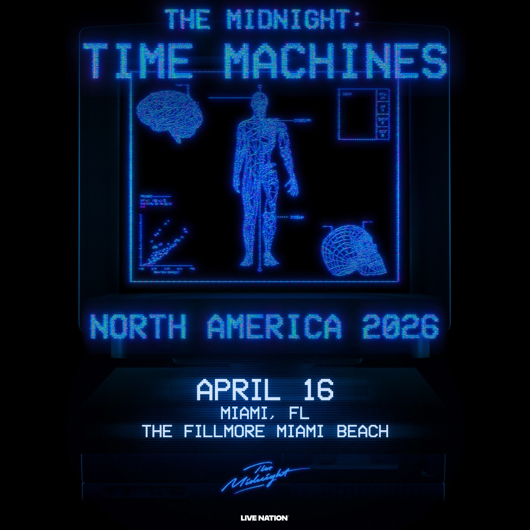 🎷 ON SALE NOW 🎷 The Midnight at #TheFillmoreMB on April 16!

🎫 Grab your tickets here: livemu.sc/3KKfFDJ