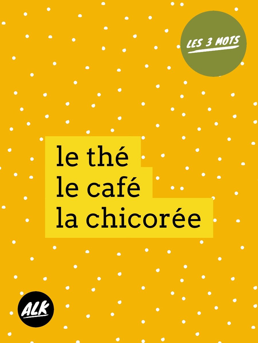 alk_info's tweet image. Les 3 mots 

Voici trois mots à utiliser pour construire une phrase. Vous avez carte blanche.

Here are three words you have to use to build a sentence. You have carte blanche.

#learnFrenchwithArnaud #create #practice