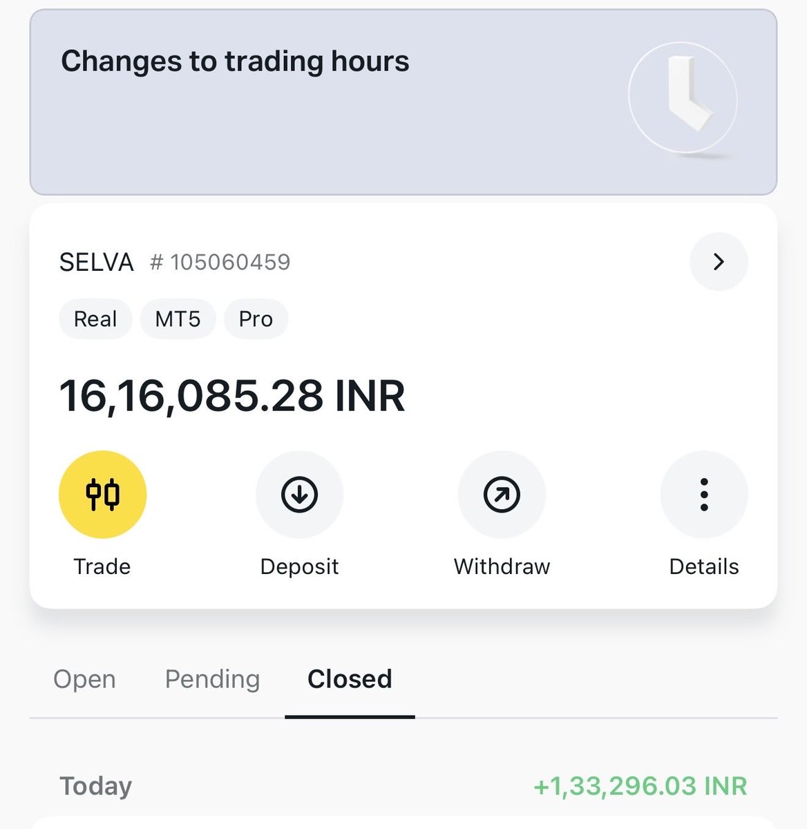 selvamech3603's tweet photo. Thank u so much mam!!!! @TWLCommunity24 @365ForexTrader  #teamconnect https://t.co/SZtpdcBdKi