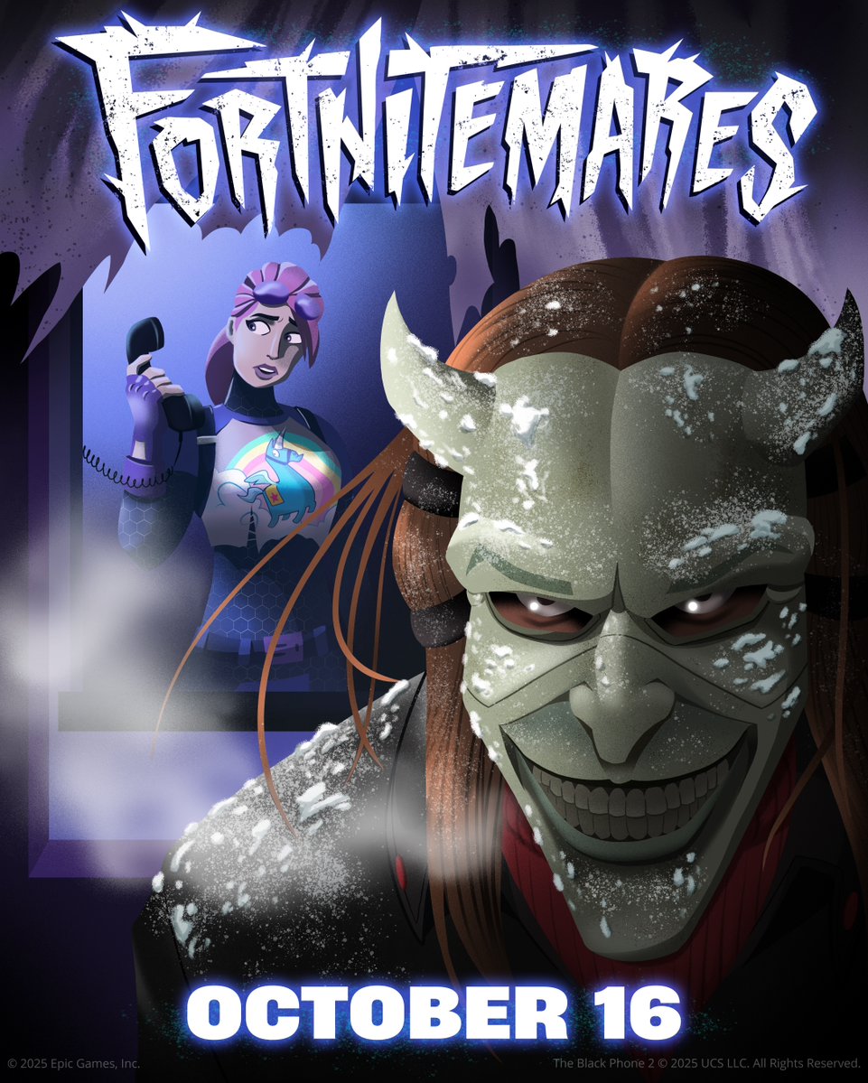 Fortnite's tweet image. Your worst (fort)nitemares are coming to the Shop this week.