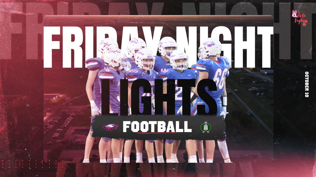 Home tonight. Opportunity for a big win, and Lil' Eagles Cheer Clinic at Halftime.

youtube.com/live/vt3Z4WtCm…