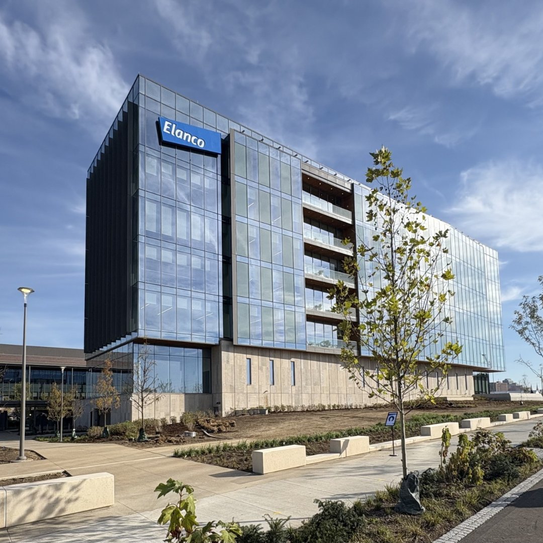 CIRDAIndiana's tweet image. Congratulations to Elanco Animal Health on opening their new global headquarters in Indianapolis! This $200 million project is part of the new OneHealth Innovation District.

Read more: bit.ly/4nHuPYY 

#CIRDA #CentralIndiana #RegionalDevelopment #Elanco #Indianapolis